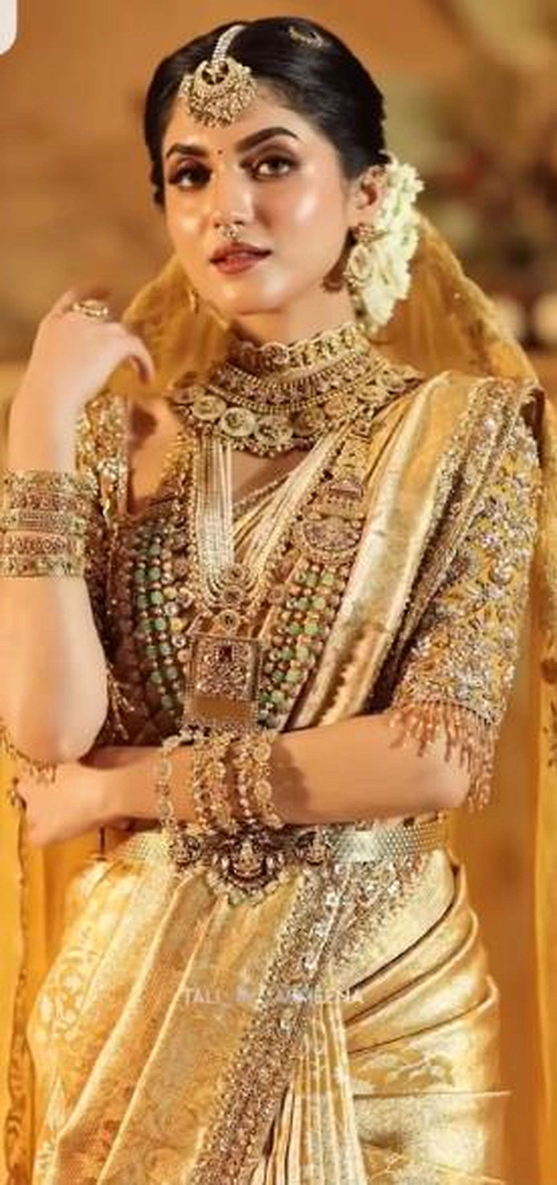 South Indian Bride makeup look