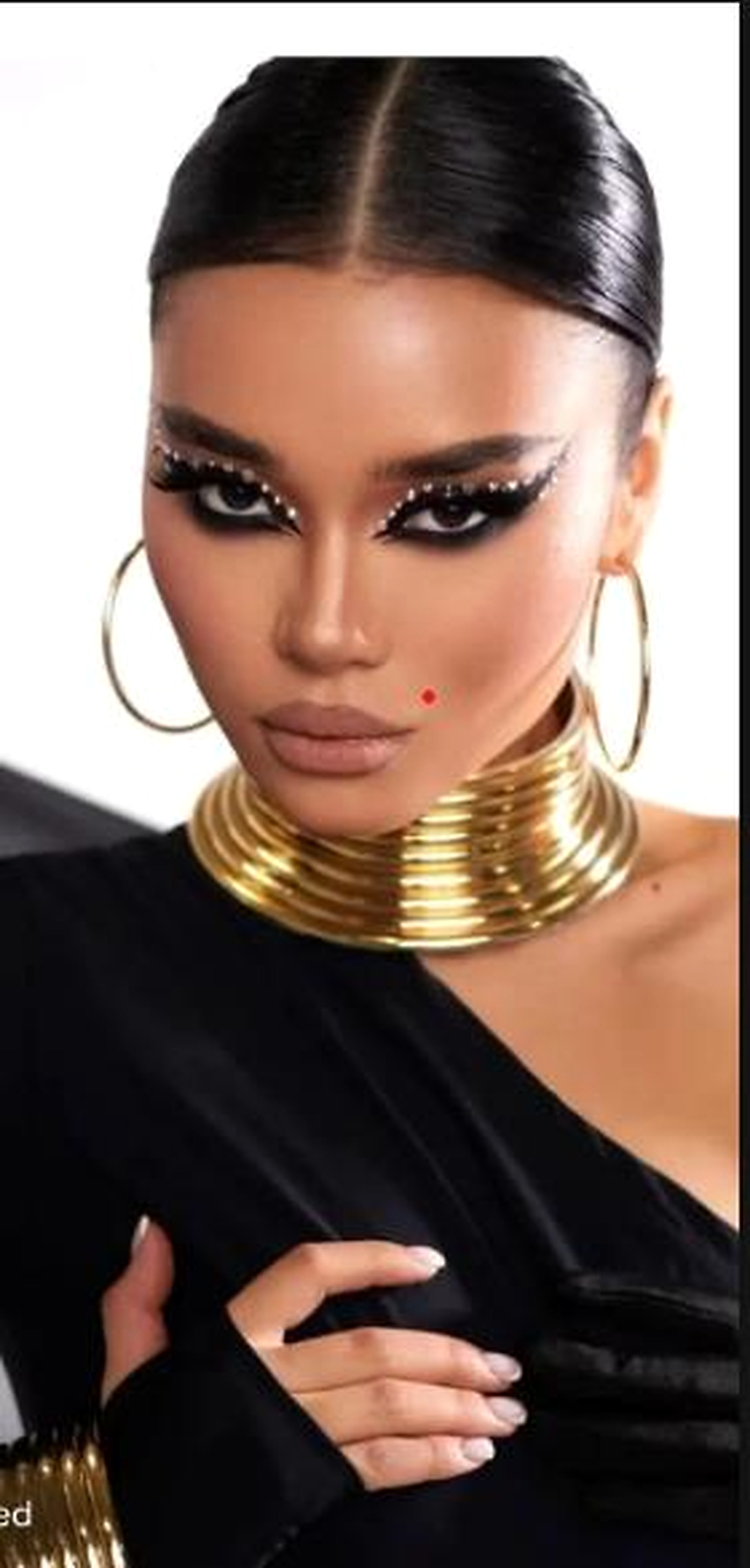 High Fashion makeup look